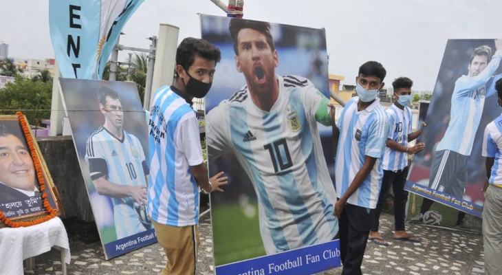 মেসি জ্বরে কাঁপছে কলকাতা