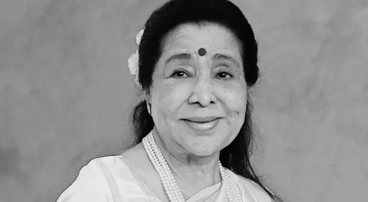 পরপারে প্রখ্যাত সংগীতশিল্পী আশা ভোঁসলে