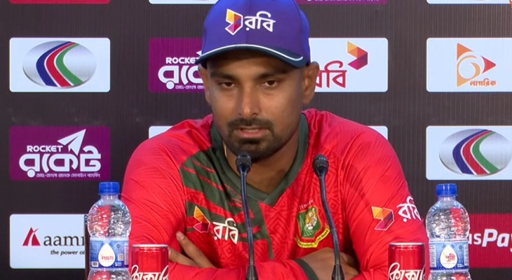 ম্যাচ হারের দায় বৃষ্টিকে দিলেন লিটন