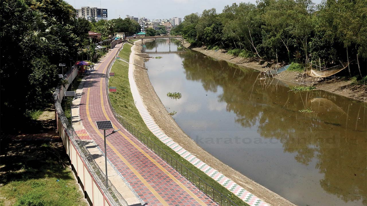 নতুন রূপে ফিরেছে করতোয়া