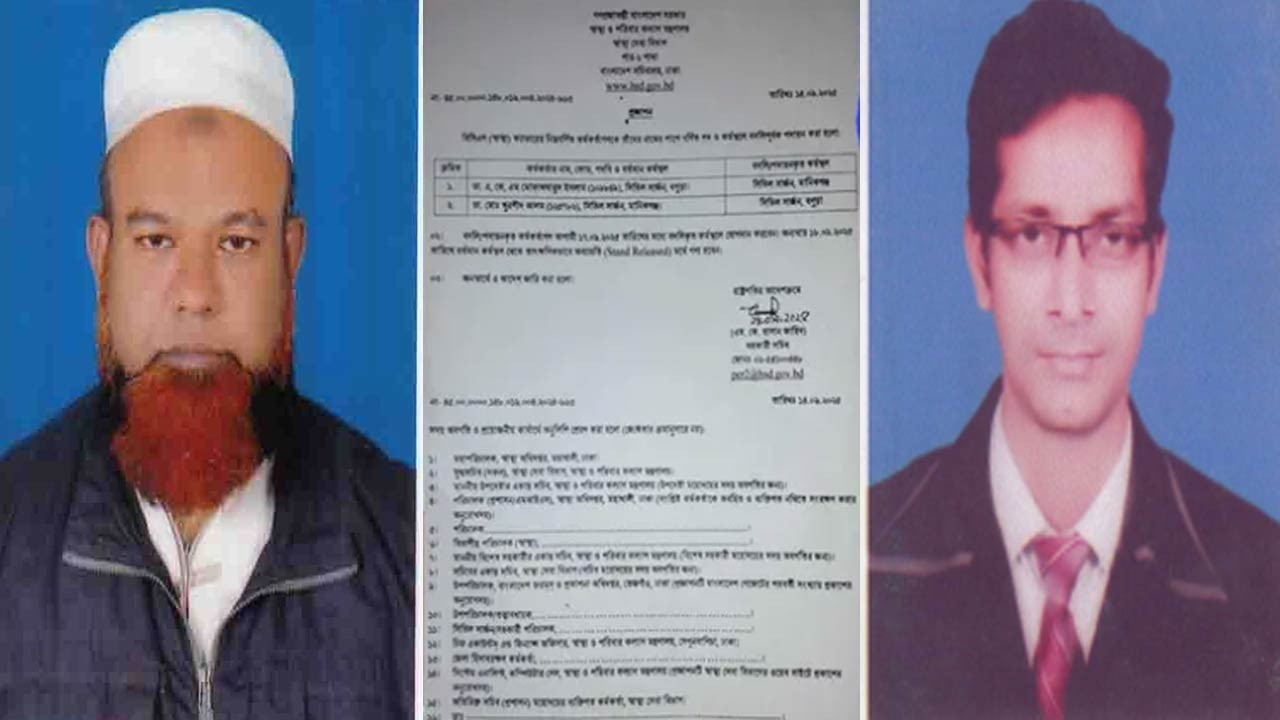 বগুড়া সিভিল সার্জন অফিসে দু’জন সার্জন, বিব্রতকর পরিস্থিতিতে জেলার চিকিৎসকরা