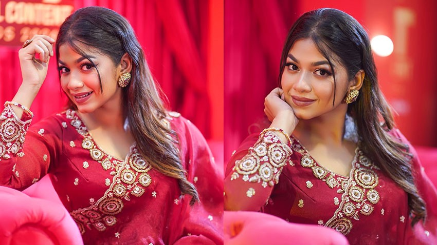 শাড়িতে নেটিজেনদের প্রশংসায় ভাসছেন পারসা ইভানা