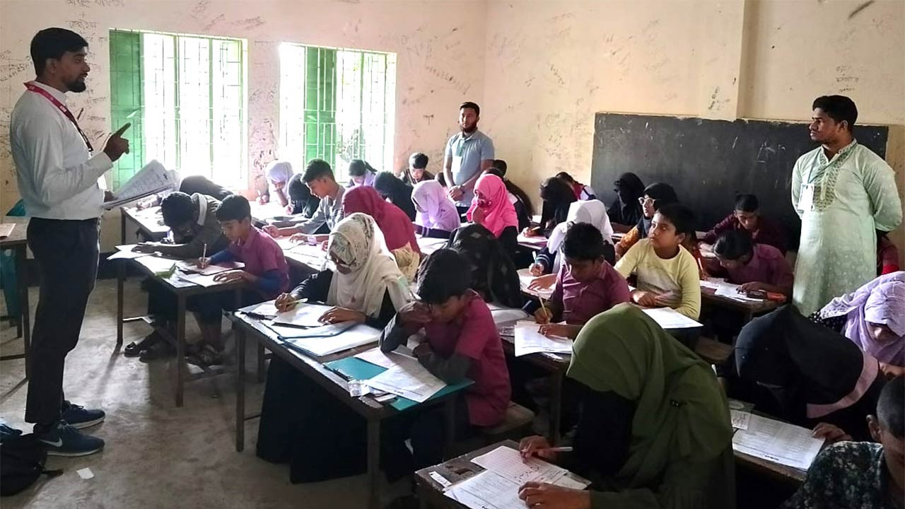 রংপুরের গঙ্গাচড়ায় কিশোর কণ্ঠ মেধাবৃত্তি পরীক্ষা অনুষ্ঠিত