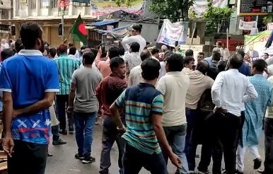 জাতীয় পার্টির সমাবেশে ককটেল বিস্ফোরণ