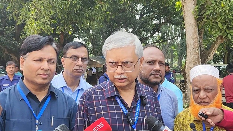 রাকসু নির্বাচন : কালি উঠে যাওয়া নিয়ে যা বললেন উপাচার্য