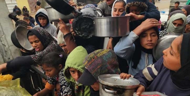 মারাত্মক পুষ্টিহীনতায় ভুগছে ৫৫ হাজার ফিলিস্তিনি শিশু