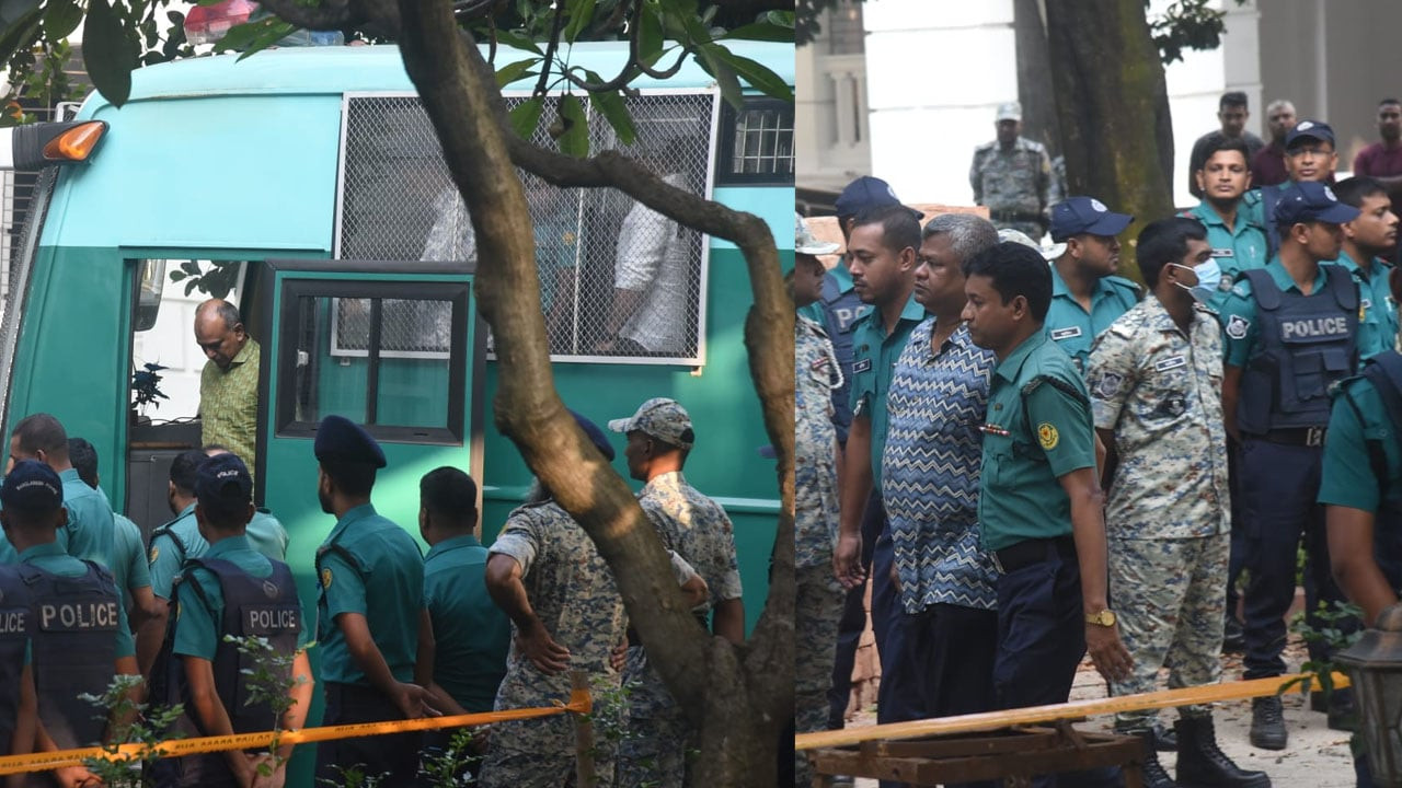 ট্রাইব্যুনাল পরোয়ানাভুক্ত ২৫ সেনা কর্মকর্তার মধ্যে যাদের কারাগারে পাঠালেন