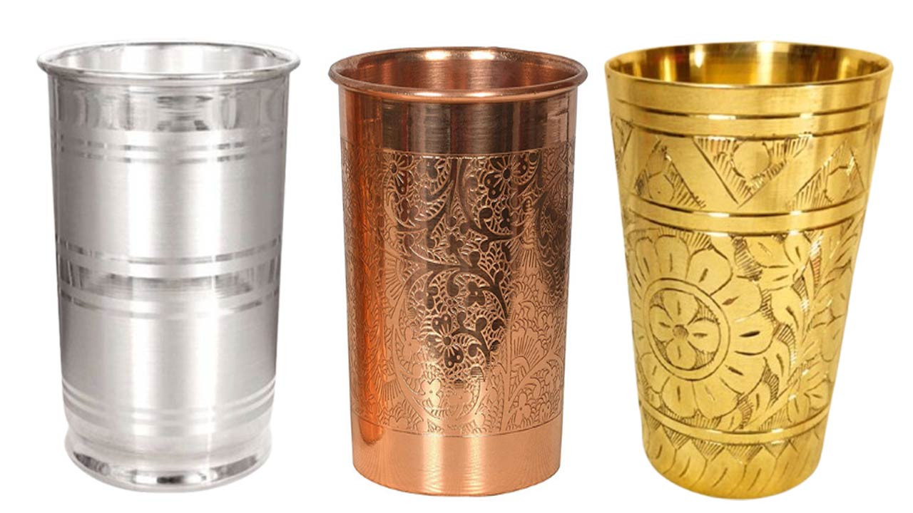 সিলভার, তামা, নাকি পিতল : কোন ধাতুর গ্লাসে পানি পান করা স্বাস্থ্যসম্মত?