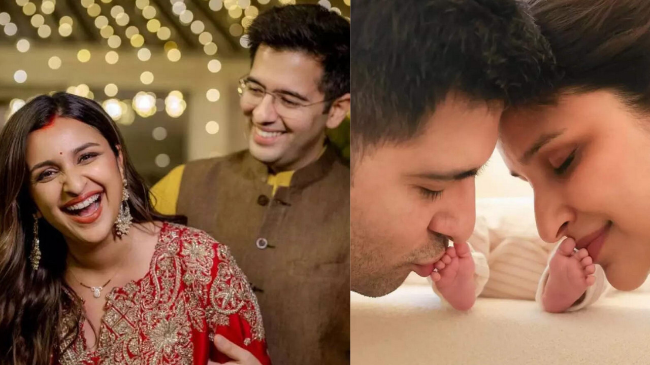 প্রথমবার ছেলেকে প্রকাশ্যে এনে নাম জানালেন রাঘব-পরিণীতি