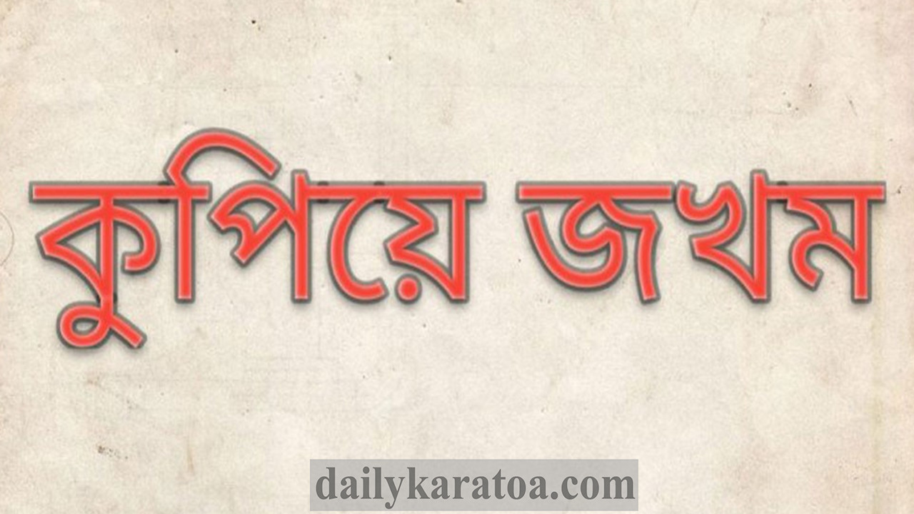 বগুড়ার গাবতলীতে যুবককে কুপিয়ে জখম