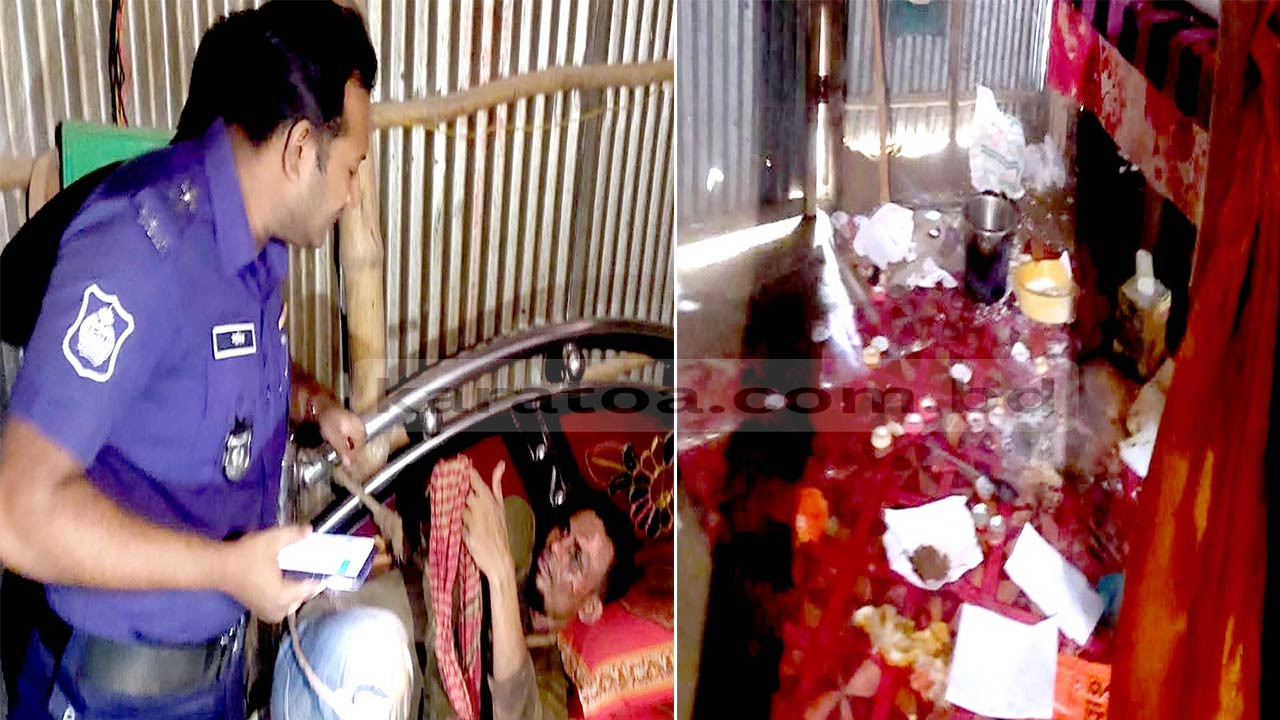 বগুড়ায় ককটেল বানাতে গিয়ে বিস্ফোরণে আহত ‘কারিগর’ আটক