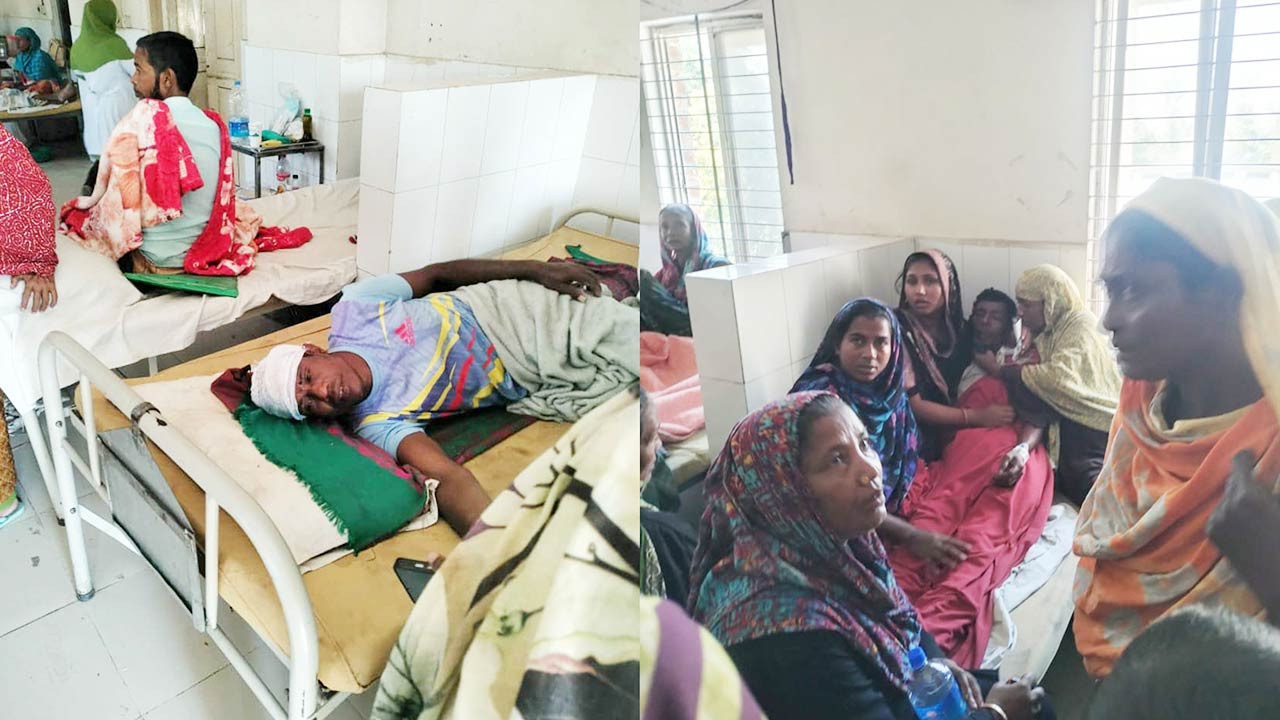 সিরাজগঞ্জের তাড়াশে পুকুরে মাছ ধরাকে কেন্দ্র করে সংঘর্ষ, আহত ৩০