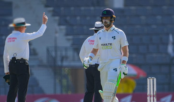 প্রথম দিন আয়ারল্যান্ডের সংগ্রহ ৮ উইকেটে ২৭০ রান