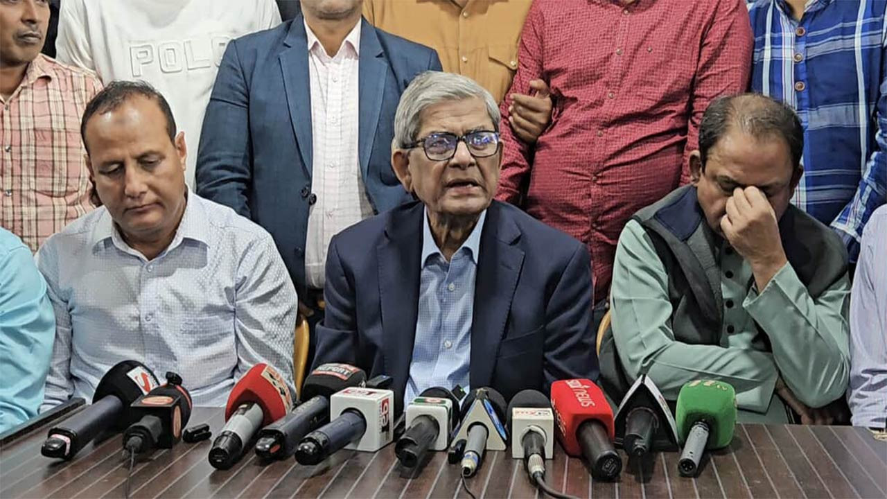 বাউলদের ওপর হামলা ন্যক্কারজনক এটি উগ্র ধর্মান্ধদের কাজ : মির্জা ফখরুল