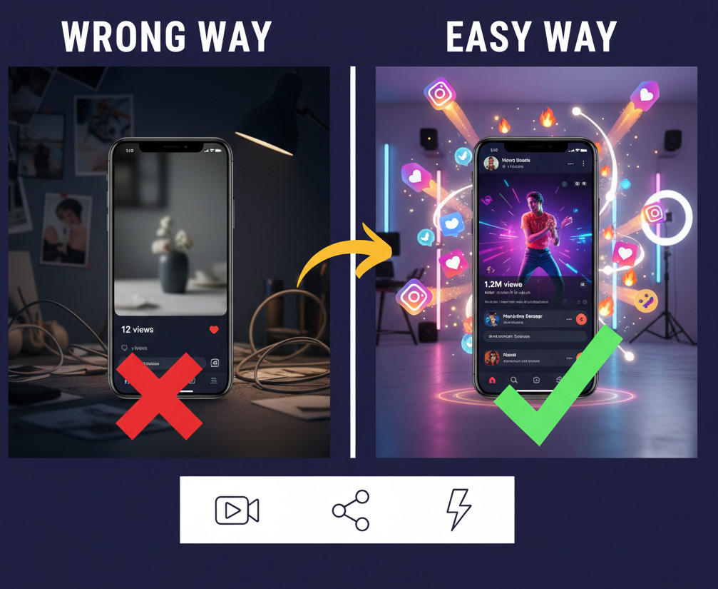 ইনস্টাগ্রাম রিলস ভাইরালের সহজ উপায়