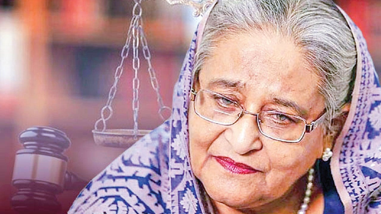 শেখ হাসিনার ৩ মামলায় ২১ বছর কারাদণ্ড