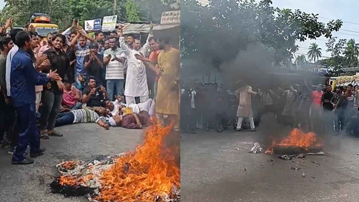 মনোনয়ন না পাওয়ায় ফরিদগঞ্জে বিএনপি নেতাকর্মীদের সড়ক অবরোধ