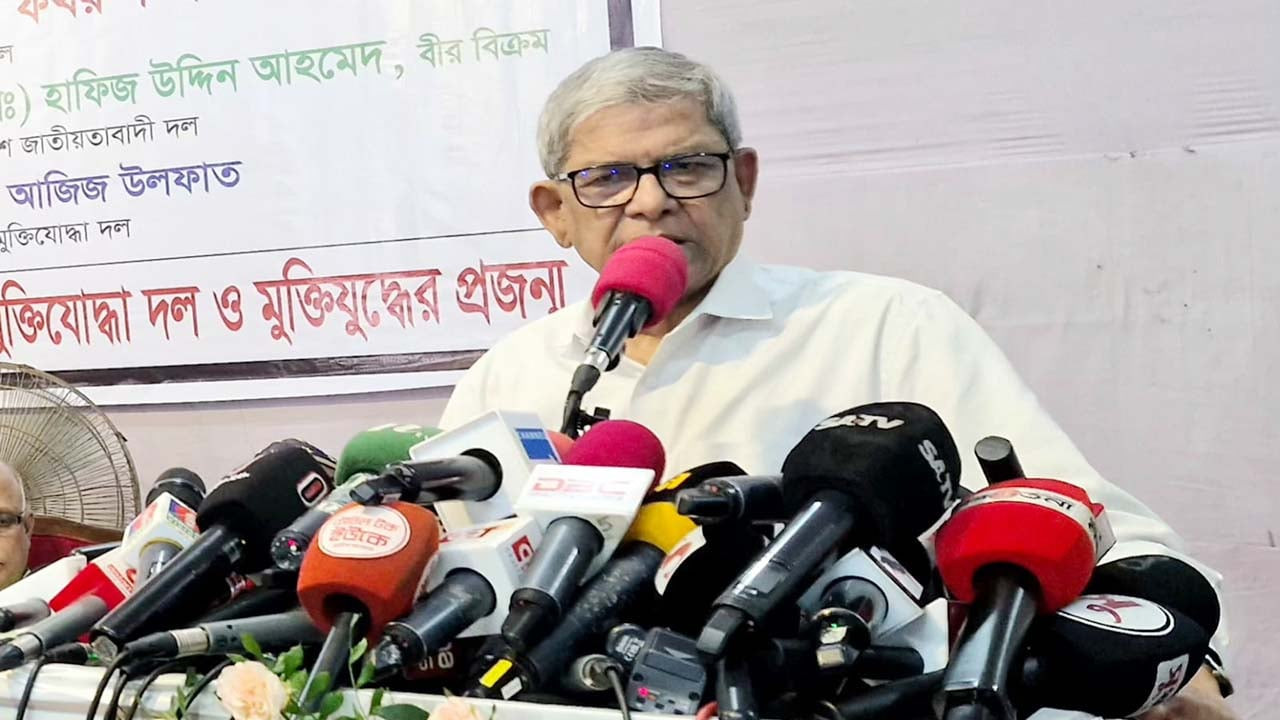 গণভোটের প্রয়োজন ছিল না, তারপরও রাজি হয়েছি : মির্জা ফখরুল