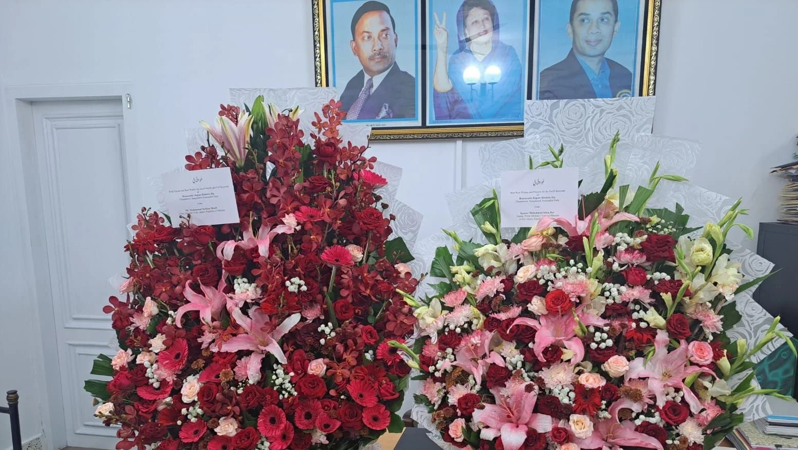 খালেদা জিয়ার সুস্থতা কামনায় ফুল পাঠিয়েছেন পাকিস্তানের প্রধানমন্ত্রী