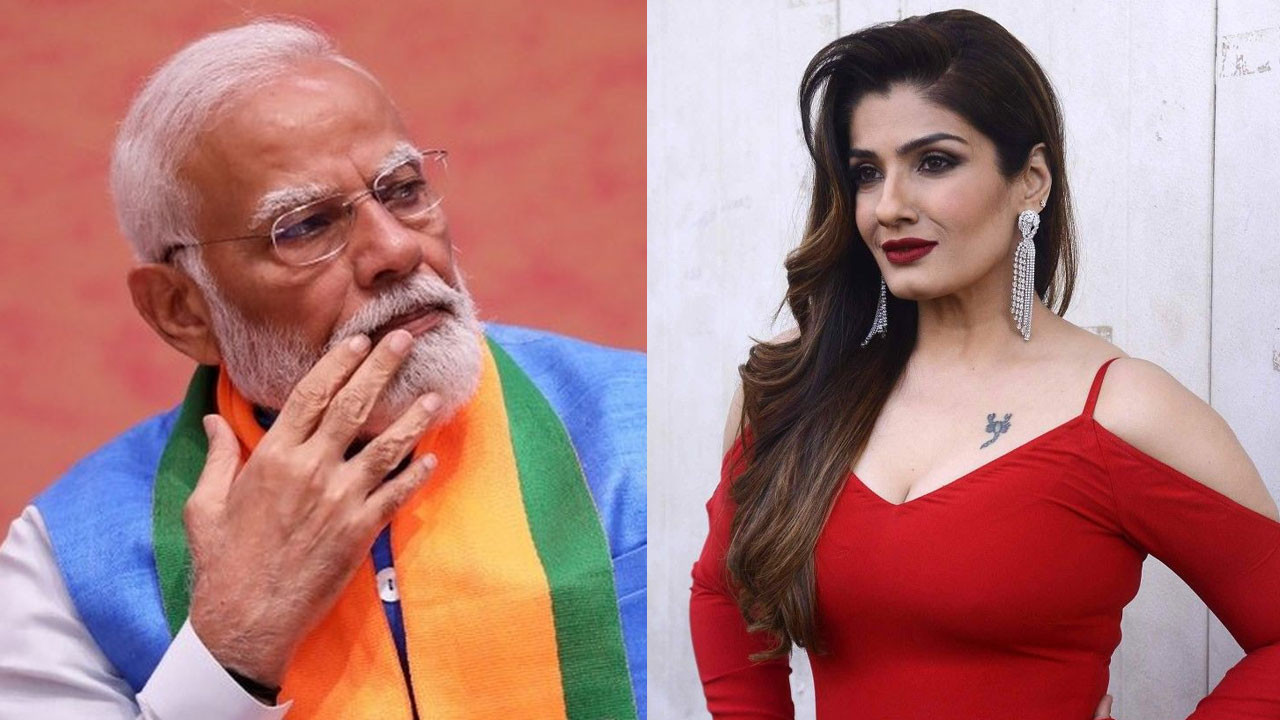 নরেন্দ্র মোদির মায়ের চরিত্রে রাভিনা