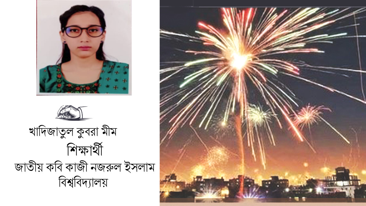 আতশবাজির ঝলক আর পরিবেশের দীর্ঘশ্বাস