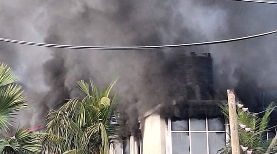 গাজীপুরে প্যাকেজিং কারখানায় ভয়াবহ অগ্নিকাণ্ড