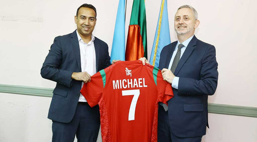 বাফুফের সঙ্গে যৌথভাবে কাজ করতে চায় ইউরোপীয় ইউনিয়ন