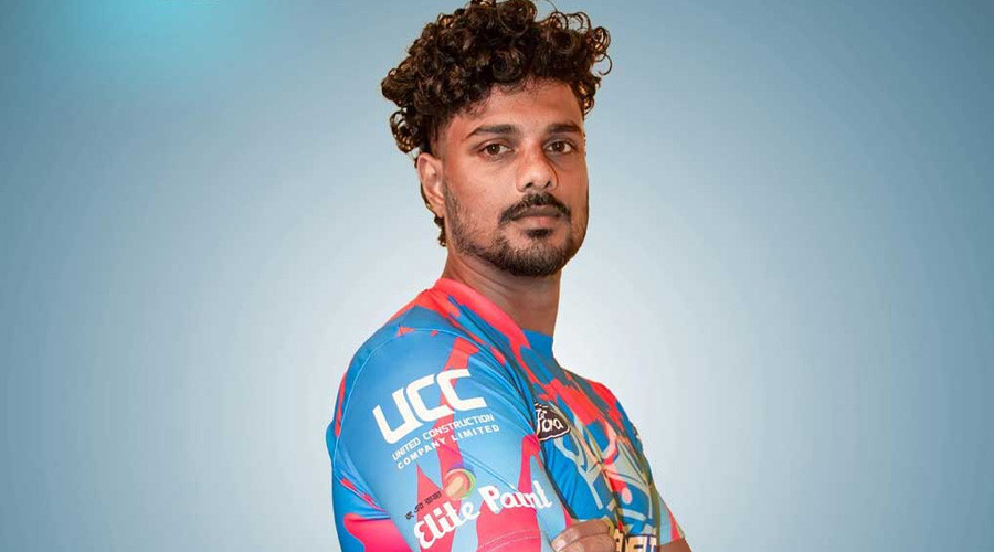 বিপিএল মাতাতে রাজশাহী ওয়ারিয়র্সে লঙ্কান পেসার বিনুরা