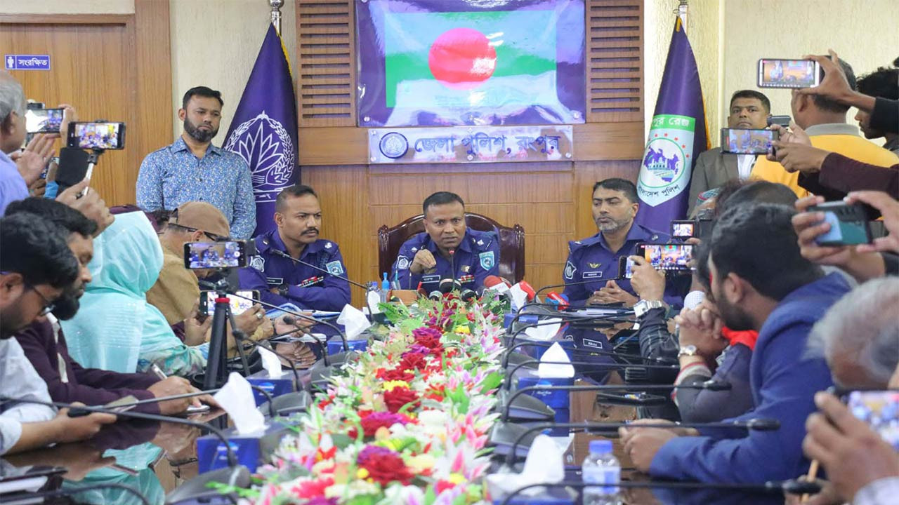 এবার বাংলাদেশে এমন নির্বাচন হবে অতীতের সকল রেকর্ড ভঙ্গ করে দেবে : রংপুরে নবাগত পুলিশ সুপার