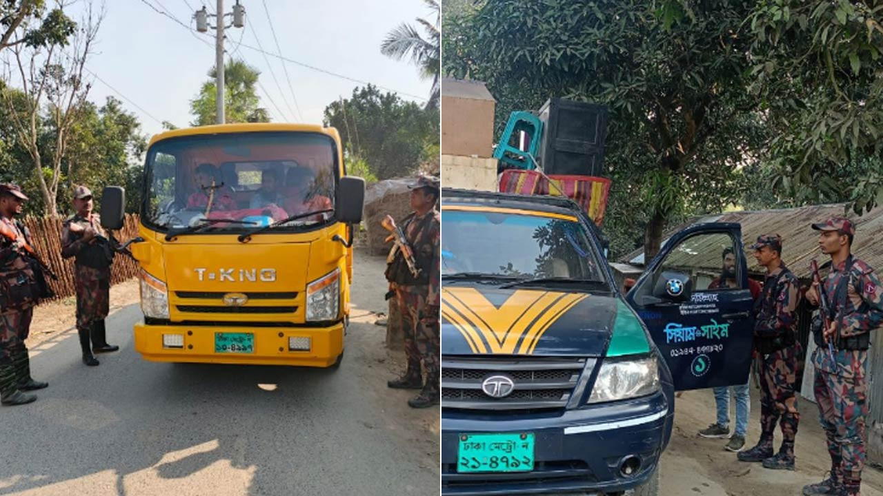 খুলনায় এনসিপি নেতাকে গুলি : চাঁপাইনবাবগঞ্জে বিজিবি’র বাড়তি সতর্কতা, কুকুর নিয়ে তল্লাশি