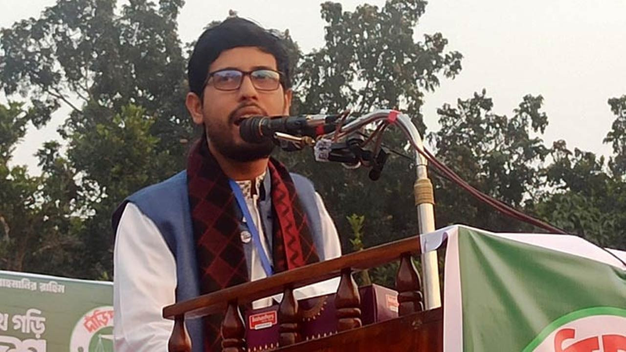 চাঁদাবাজি একটি দলের জিআই পণ্য : রাকসু ভিপি