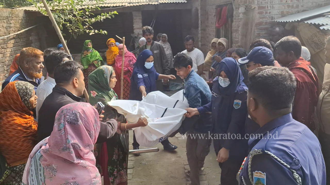 জয়পুরহাটে টিউবওয়েলের হ্যান্ডেলের আঘাতে ফুফু নিহত, ভাতিজি আহত