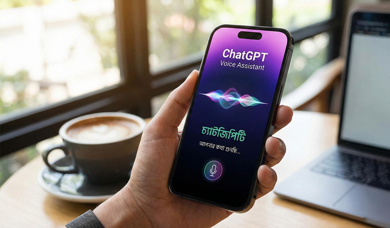 আইফোনে এবার চ্যাটজিপিটি ভয়েস অ্যাসিস্ট্যান্ট