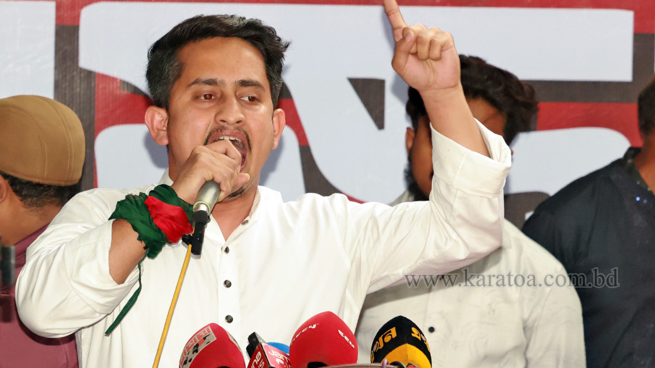 পঞ্চগড়-১ আসনে লড়বেন সারজিস আলম