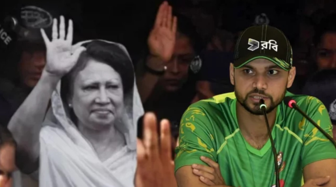 দীর্ঘ লড়াইয়ে খালেদা জিয়ার অবদান দেশের মানুষ মনে রাখবে : মাশরাফি