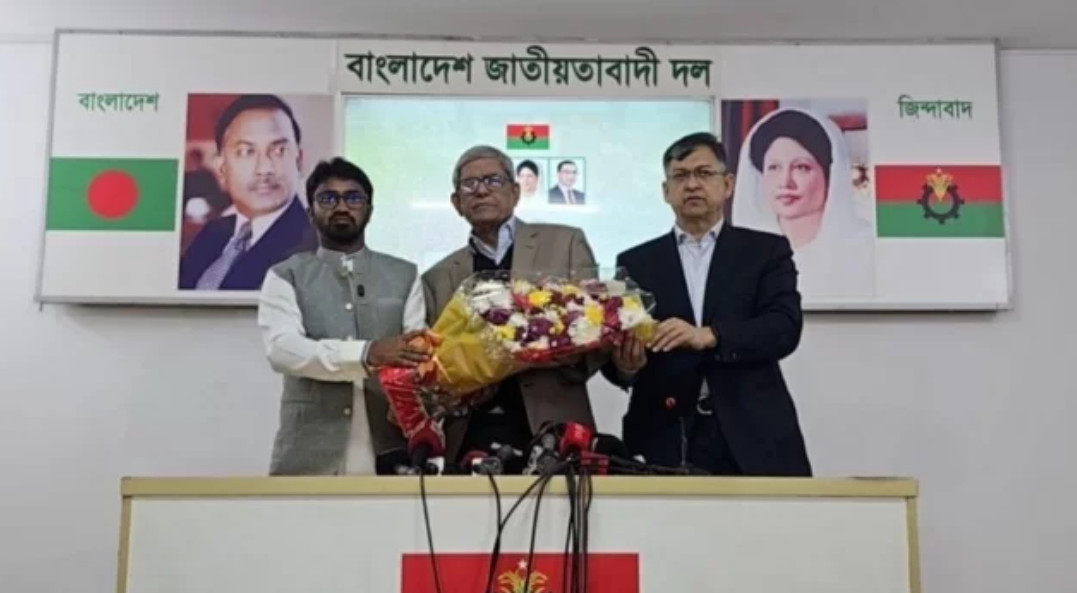 বিএনপিতে যোগ দিলেন গণঅধিকারের রাশেদ খাঁন