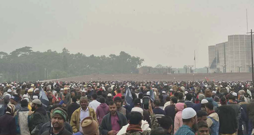 খালেদা জিয়ার জানাজা : খুলে দেওয়া হলো সংসদের দক্ষিণ প্লাজার প্রবেশ পথ