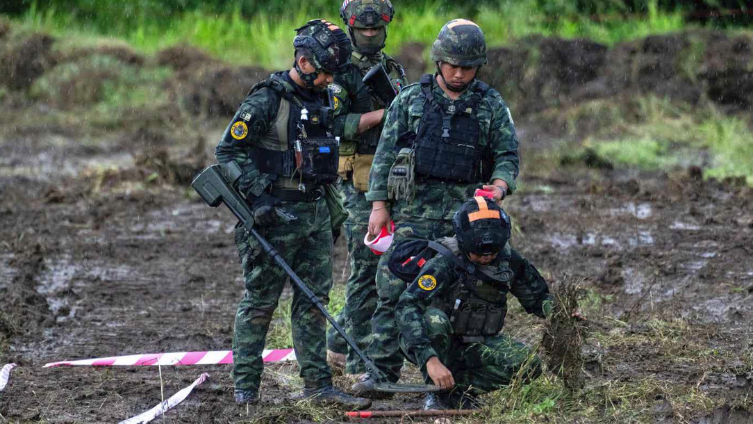 থাইল্যান্ড-কম্বোডিয়া সীমান্তে আবারও সংঘাত