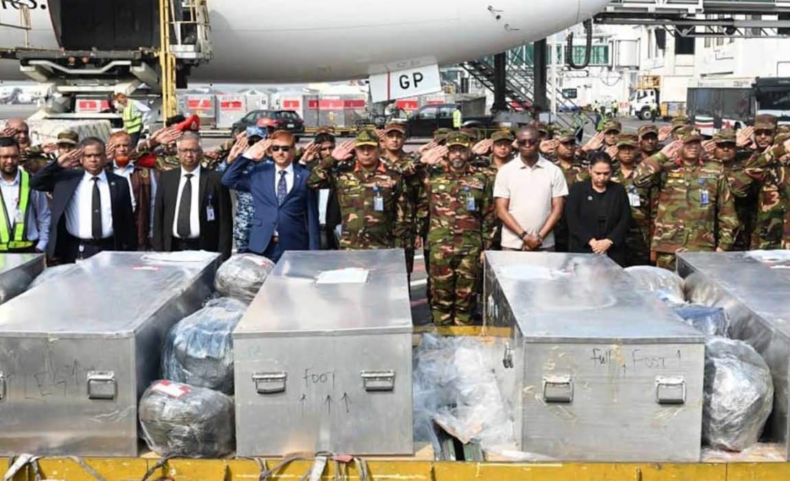 ৬ বাংলাদেশি শান্তিরক্ষীর জানাজা রোববার