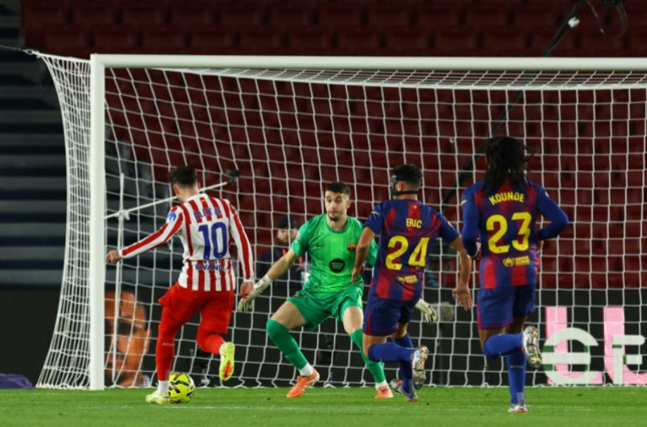 অ্যাতলেতিকোকে বড় ব্যবধানেই হারালো বার্সা