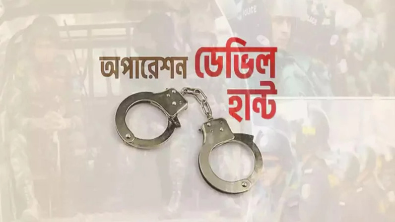 অপারেশন ডেভিল হান্ট ফেজ-২: সাত দিনে গ্রেফতার ৫৯৪৯