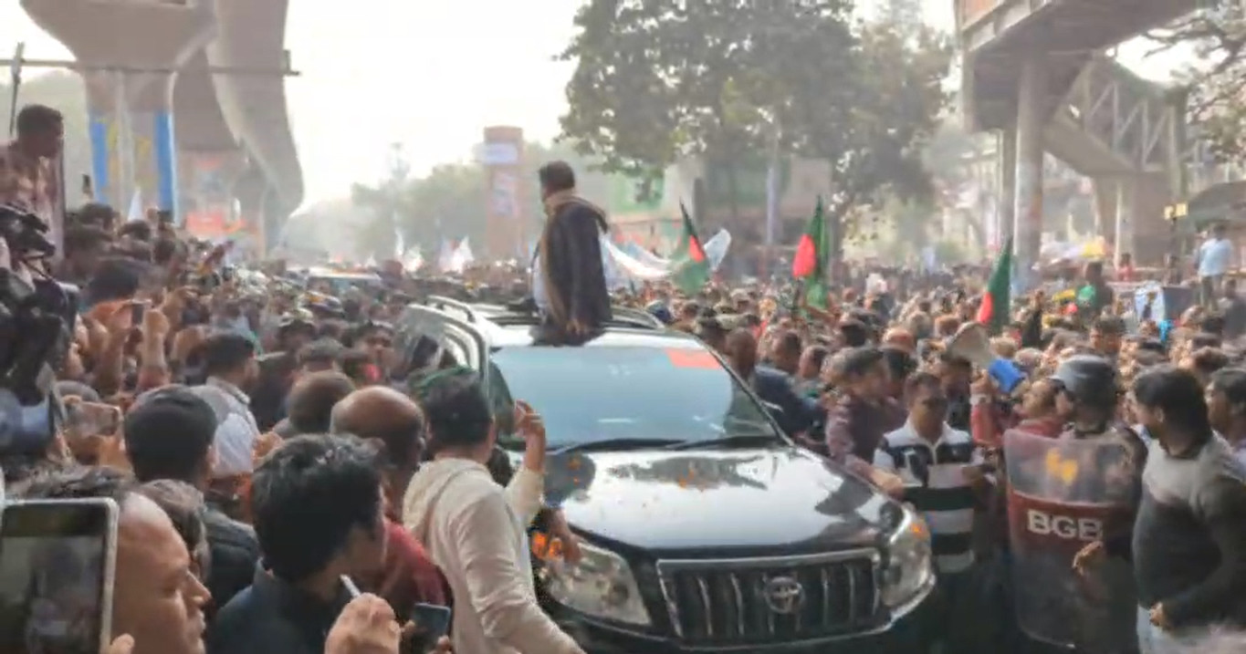 ইসির পথে তারেক রহমান