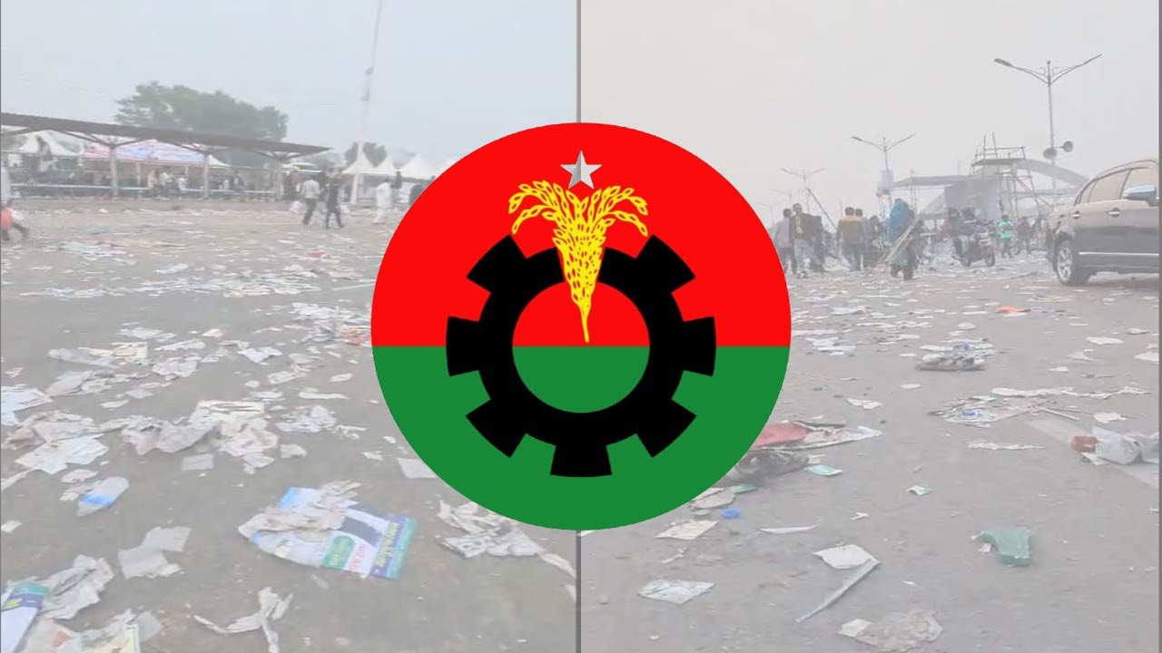 শুক্রবার ৩০০ ফিটের সব বর্জ্য অপসারণ করবে বিএনপি