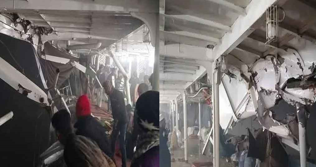 ঘন কুয়াশায় মেঘনায় দুই লঞ্চের সংঘর্ষ, নিহত ২