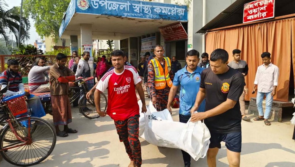 কুমারখালী সরকারি কলেজের পুকুর থেকে বৃদ্ধের মরদেহ উদ্ধার