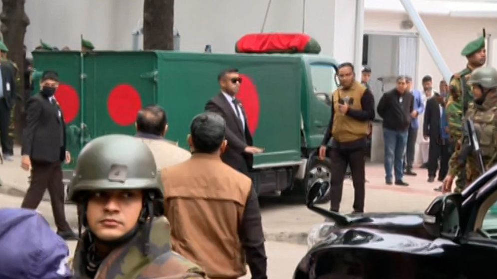 গুলশানের বাসভবন ফিরোজায় খালেদা জিয়ার মরদেহ