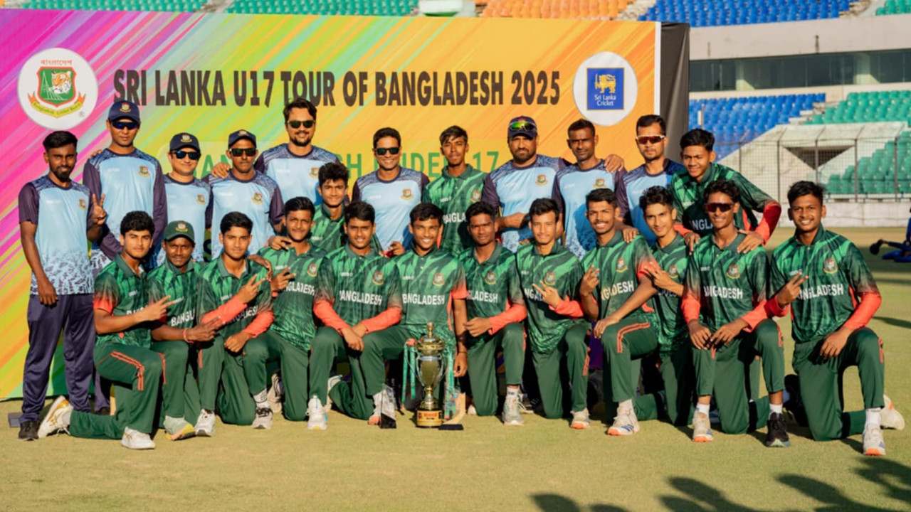 শ্রীলঙ্কাকে হারিয়ে সিরিজ জিতল বাংলাদেশ