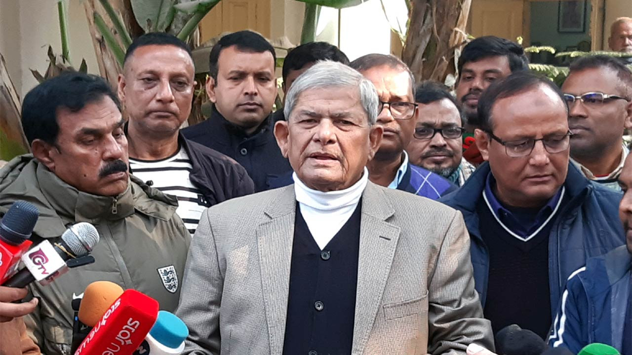 বিএনপি ক্ষমতায় গেলে তিস্তাসহ অভিন্ন নদীর পানির হিস্যা আদায় করা হবে : ঠাকুরগাঁওয়ে মির্জা ফখরুল