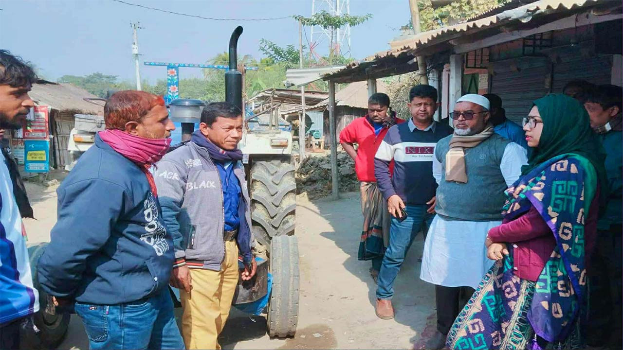 পঞ্চগড়ের দেবীগঞ্জে অবৈধ ইটভাটা বন্ধ করতে বাধার মুখে প্রশাসন