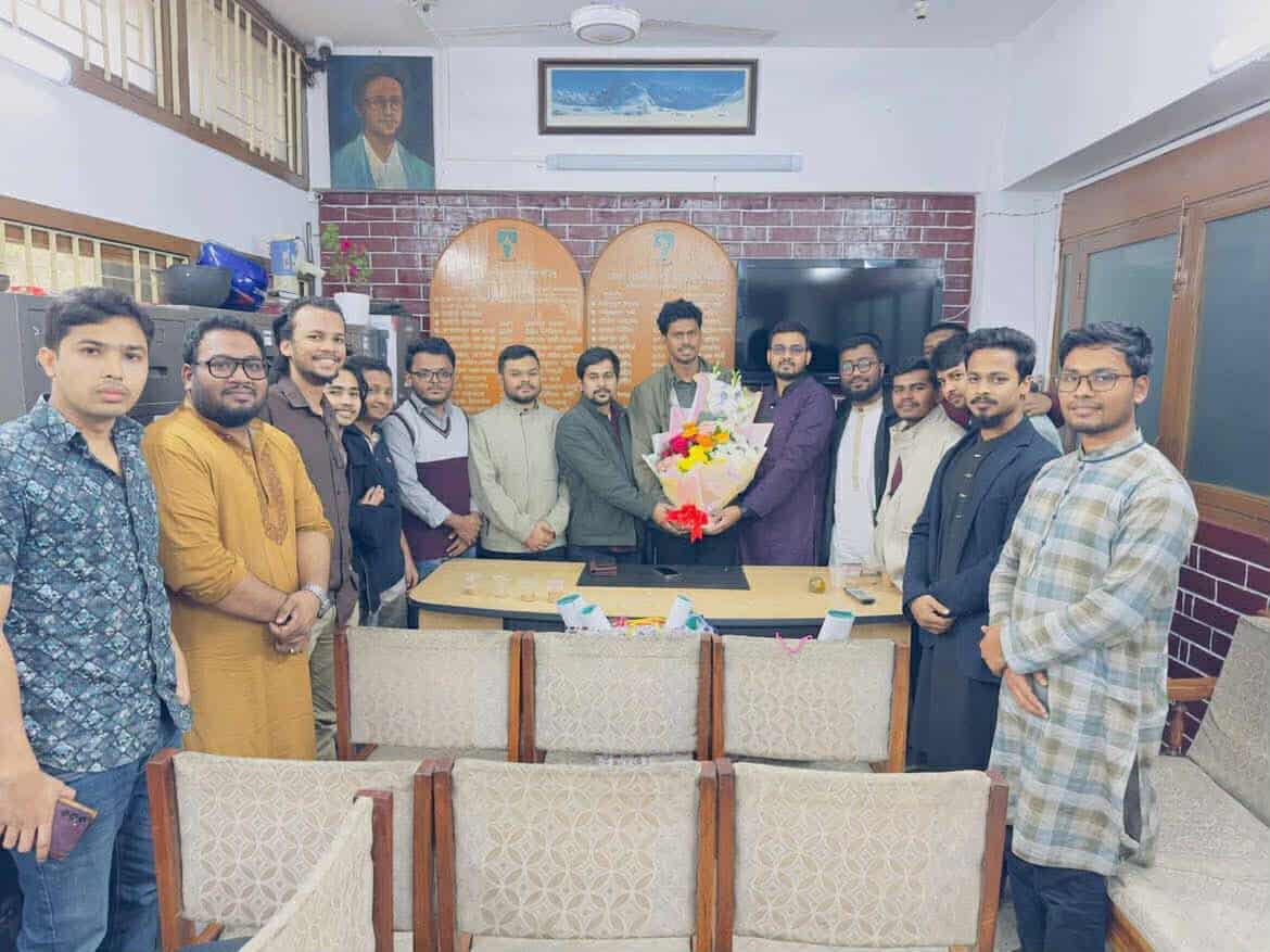 ঢাকা বিশ্ববিদ্যালয় সাংবাদিক সমিতির সাথে শিবিরের মতবিনিময় সভা